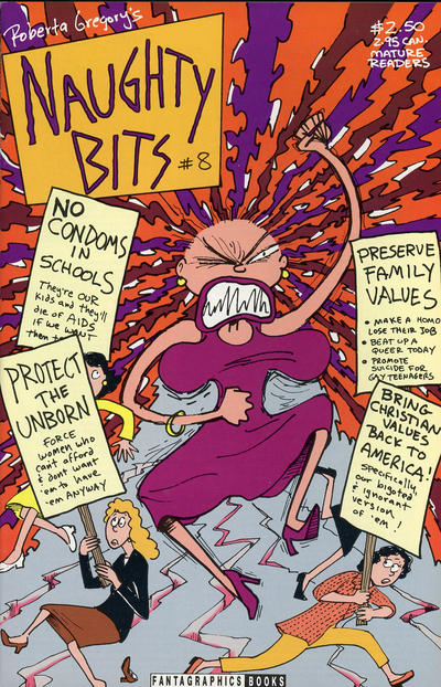 Cover for Naughty Bits (Fantagraphics, 1991 series) #8
