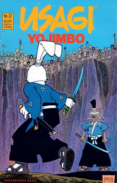 Cover for Usagi Yojimbo (Fantagraphics, 1987 series) #23