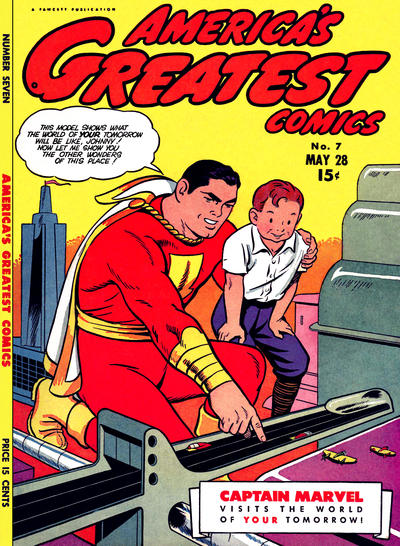Cover for America's Greatest Comics (Fawcett, 1941 series) #7