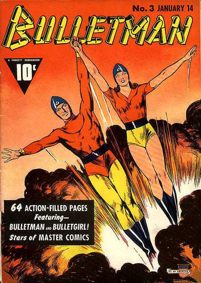 Cover for Bulletman (Fawcett, 1941 series) #3