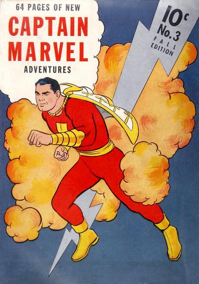 Cover for 64 Pages of New Captain Marvel Adventures (Fawcett, 1941 series) #3