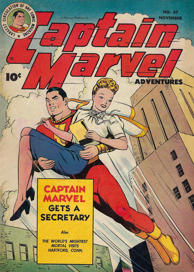Cover for Captain Marvel Adventures (Fawcett, 1941 series) #67