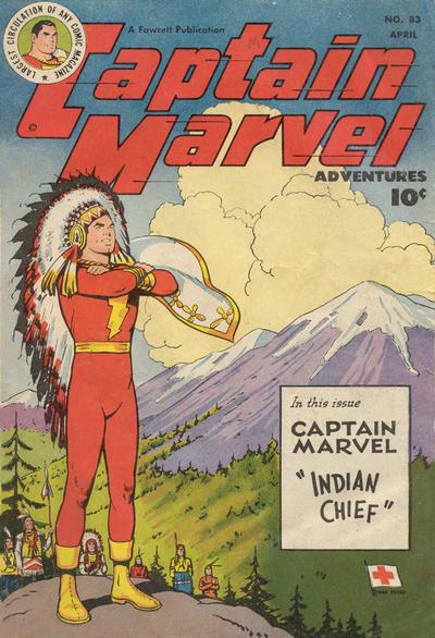 Cover for Captain Marvel Adventures (Fawcett, 1941 series) #83
