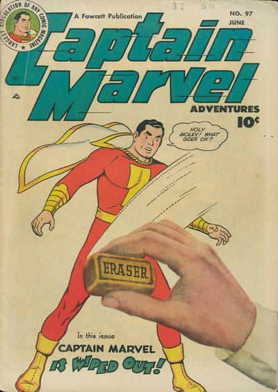 Cover for Captain Marvel Adventures (Fawcett, 1941 series) #97
