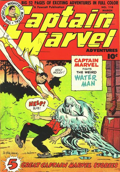 Cover for Captain Marvel Adventures (Fawcett, 1941 series) #118