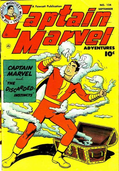 Cover for Captain Marvel Adventures (Fawcett, 1941 series) #124