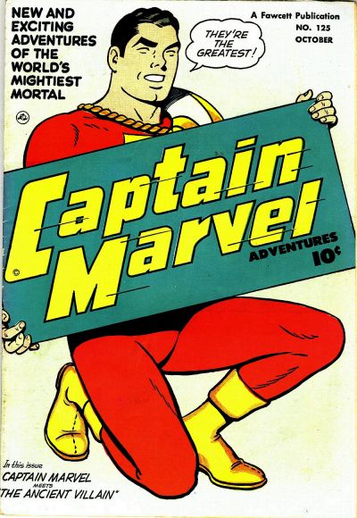 Cover for Captain Marvel Adventures (Fawcett, 1941 series) #125