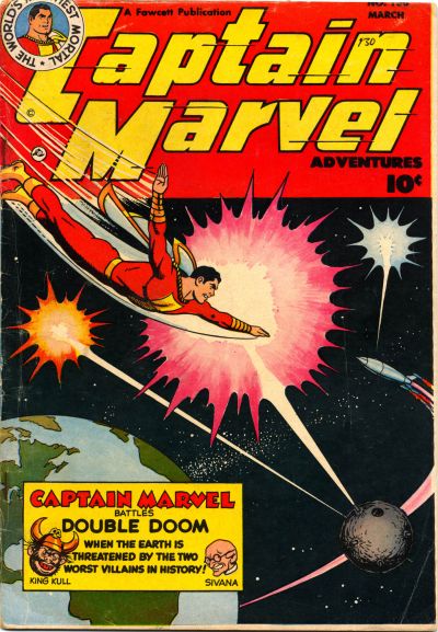 Cover for Captain Marvel Adventures (Fawcett, 1941 series) #130
