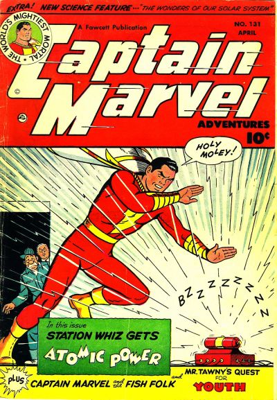 Cover for Captain Marvel Adventures (Fawcett, 1941 series) #131