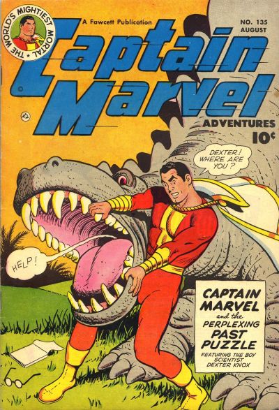 Cover for Captain Marvel Adventures (Fawcett, 1941 series) #135