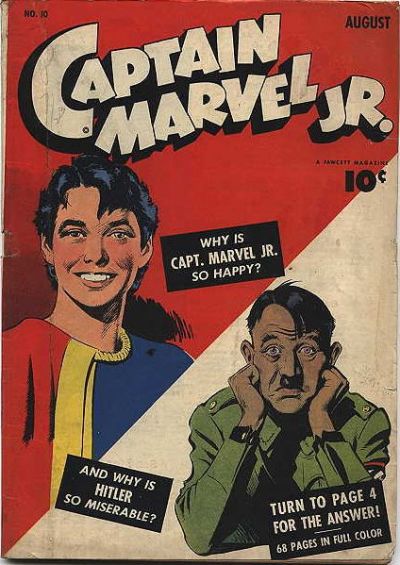 Cover for Captain Marvel Jr. (Fawcett, 1942 series) #10