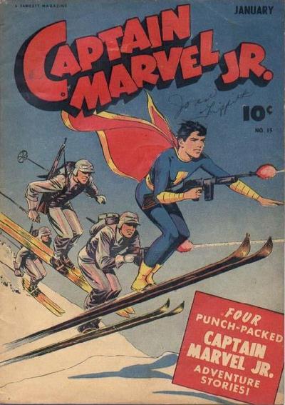 Cover for Captain Marvel Jr. (Fawcett, 1942 series) #15