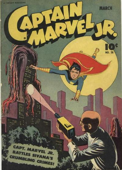 Cover for Captain Marvel Jr. (Fawcett, 1942 series) #28