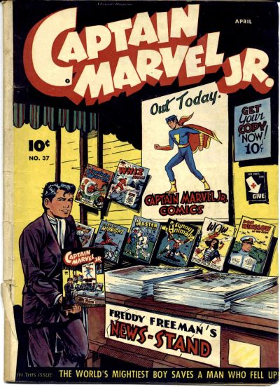 Cover for Captain Marvel Jr. (Fawcett, 1942 series) #37