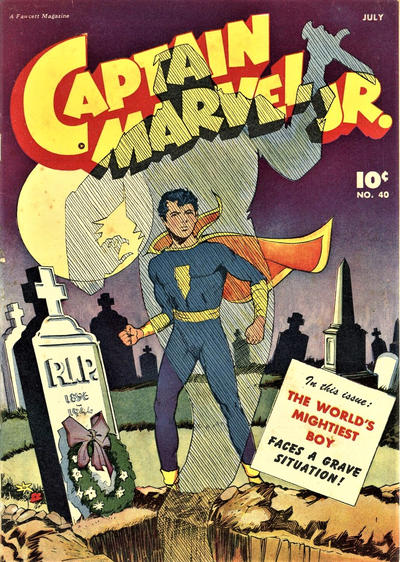 Cover for Captain Marvel Jr. (Fawcett, 1942 series) #40