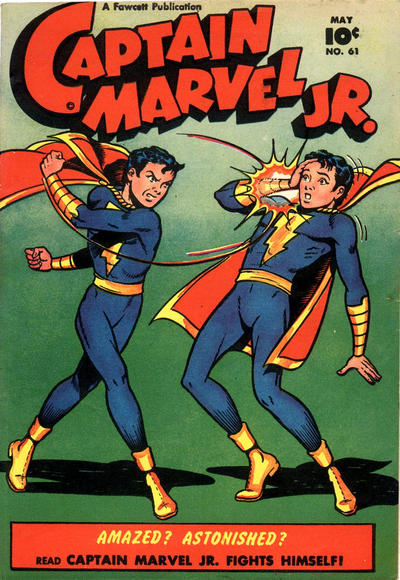 Cover for Captain Marvel Jr. (Fawcett, 1942 series) #61