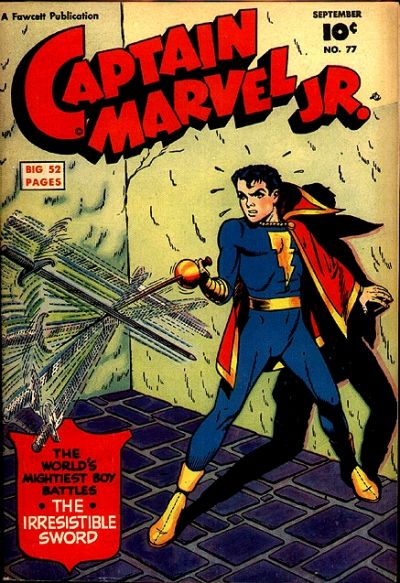 Cover for Captain Marvel Jr. (Fawcett, 1942 series) #77