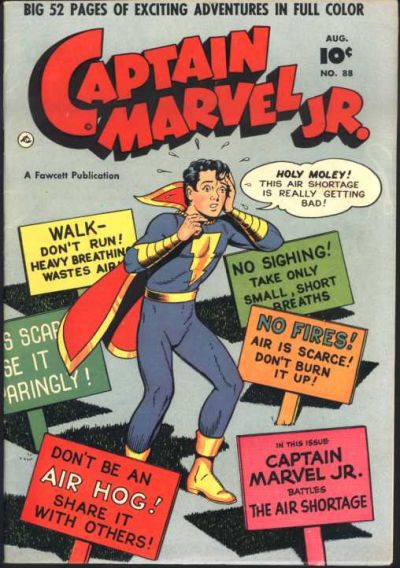 Cover for Captain Marvel Jr. (Fawcett, 1942 series) #88
