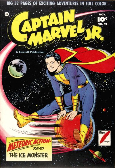 Cover for Captain Marvel Jr. (Fawcett, 1942 series) #91