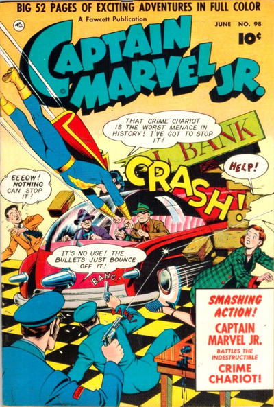 Cover for Captain Marvel Jr. (Fawcett, 1942 series) #98