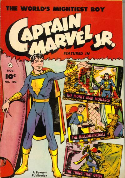 Cover for Captain Marvel Jr. (Fawcett, 1942 series) #103