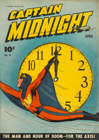 Cover for Captain Midnight (Fawcett, 1942 series) #19