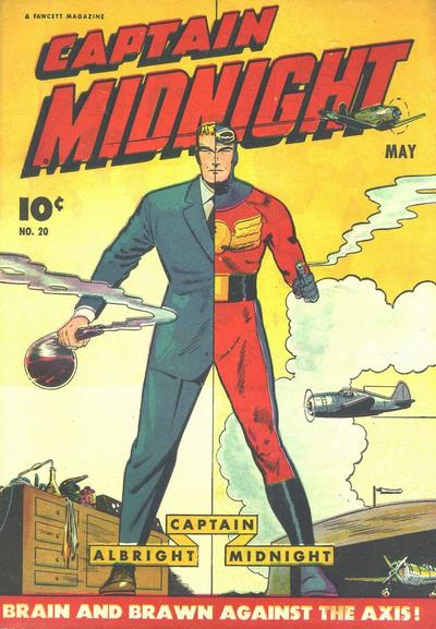 Cover for Captain Midnight (Fawcett, 1942 series) #20