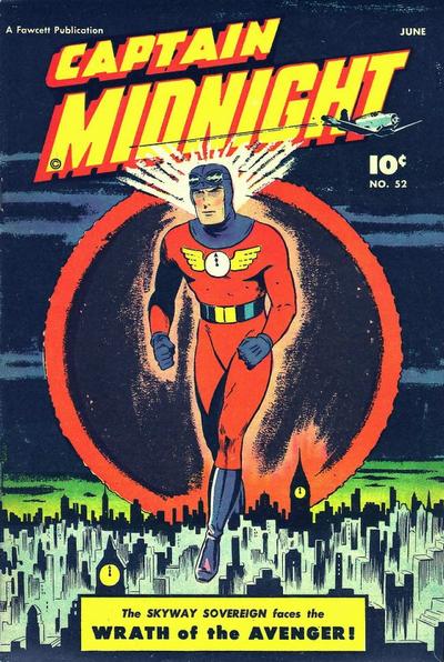 Cover for Captain Midnight (Fawcett, 1942 series) #52