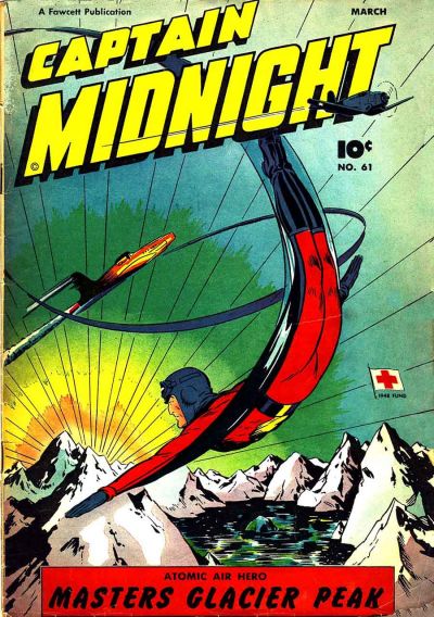 Cover for Captain Midnight (Fawcett, 1942 series) #61