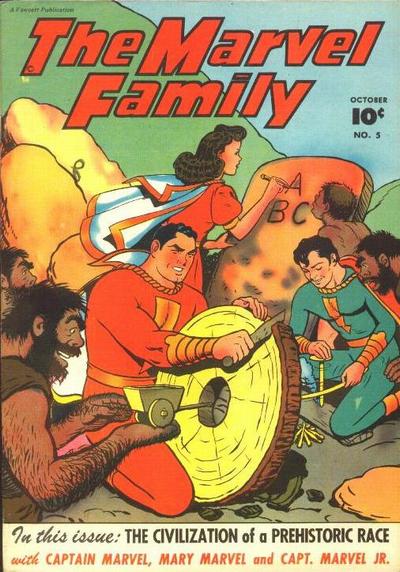 Cover for The Marvel Family (Fawcett, 1945 series) #5