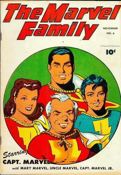 Cover for The Marvel Family (Fawcett, 1945 series) #6
