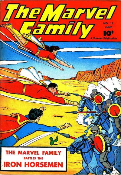 Cover for The Marvel Family (Fawcett, 1945 series) #12