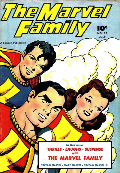 Cover for The Marvel Family (Fawcett, 1945 series) #13