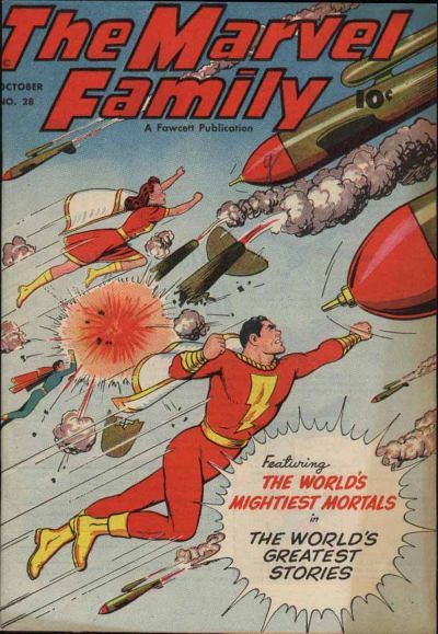 Cover for The Marvel Family (Fawcett, 1945 series) #28
