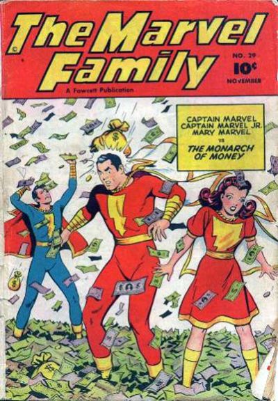 Cover for The Marvel Family (Fawcett, 1945 series) #29