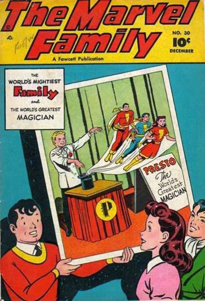 Cover for The Marvel Family (Fawcett, 1945 series) #30