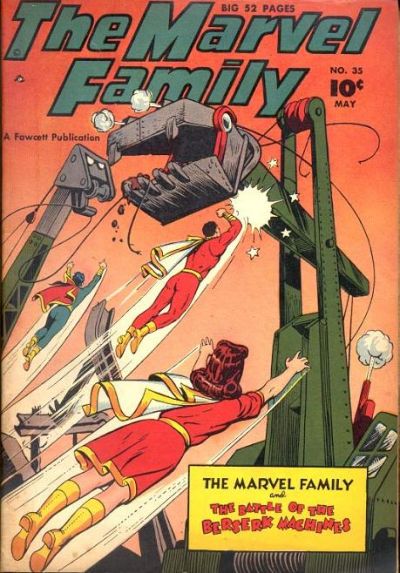 Cover for The Marvel Family (Fawcett, 1945 series) #35