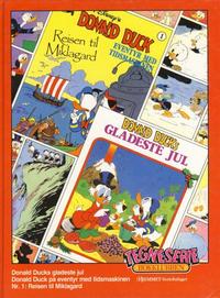 Cover Thumbnail for Tegneseriebokklubben (Hjemmet / Egmont, 1985 series) #33 - Donald Ducks gladeste jul; Donald Duck på eventyr med tidsmaskinen nr. 1: Reisen til Miklagard