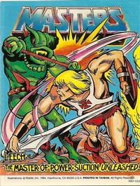 Cover Thumbnail for Masters of the Universe: Leech - The Master of Power Suction Unleashed! (Mattel, 1985 series) [Printed in Taiwan Cover]