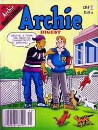 Cover Thumbnail for Archie Comics Digest (Archie, 1973 series) #244 [Newsstand]