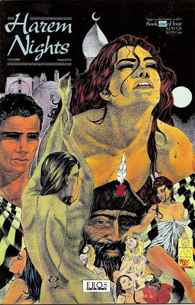 Cover for Harem Nights (Fantagraphics, 1993 series) #1