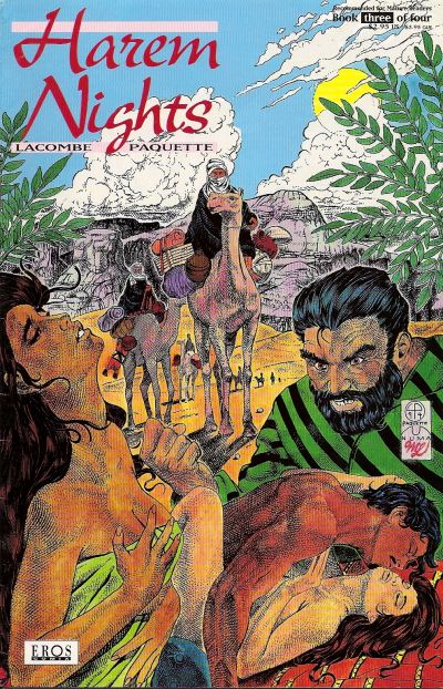 Cover for Harem Nights (Fantagraphics, 1993 series) #3