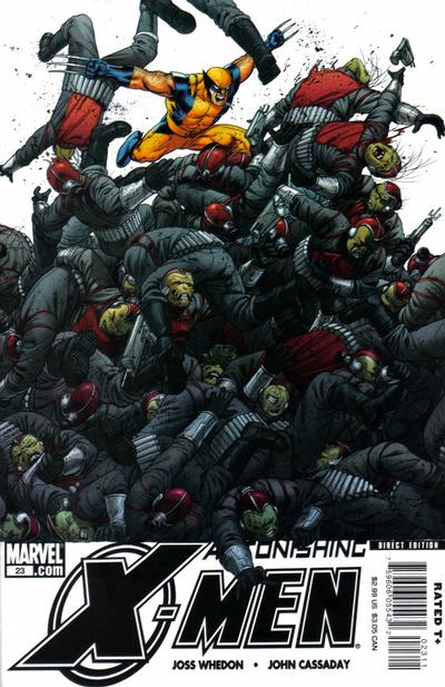 Cover for Astonishing X-Men (Marvel, 2004 series) #23 [Wolverine Cover]