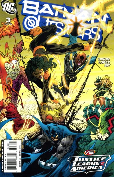 Cover for Batman and the Outsiders (DC, 2007 series) #3