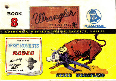Cover for Wrangler Great Moments in Rodeo (American Comics Group, 1955 series) #8
