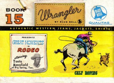 Cover for Wrangler Great Moments in Rodeo (American Comics Group, 1955 series) #15