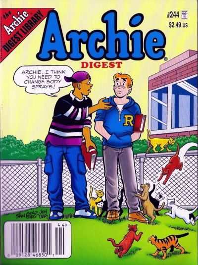 Cover for Archie Comics Digest (Archie, 1973 series) #244 [Newsstand]