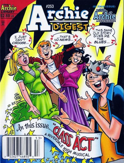Cover for Archie Comics Digest (Archie, 1973 series) #253