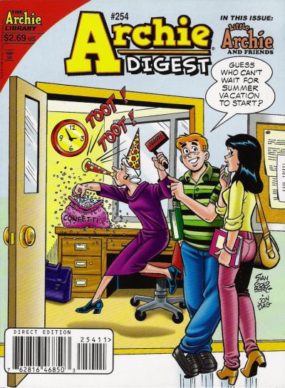 Cover for Archie Comics Digest (Archie, 1973 series) #254 [Direct Edition]