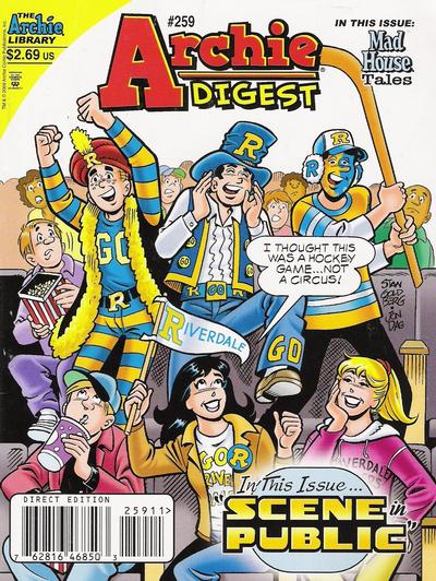 Cover for Archie Comics Digest (Archie, 1973 series) #259
